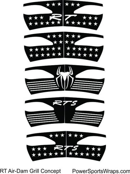 RT Grill Insert ideas for design.  Dress up your RT & add protection from stone chips.