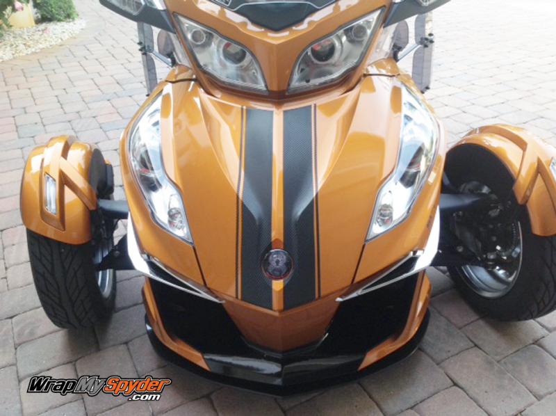 RT-GT 3M Carbon Fiber racing stripes