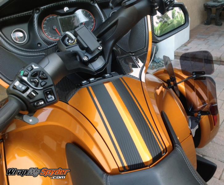 RT-GT 3M Carbon Fiber racing stripes