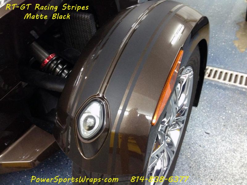 RT- GT Racing Stripes Matte Black. Special thanks for Bob S for sending these photos.