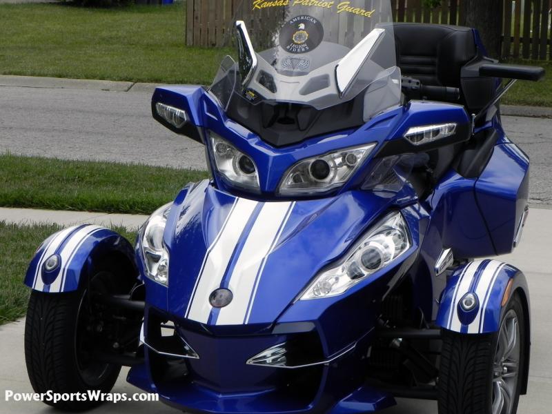 RT GT Racing stripes White