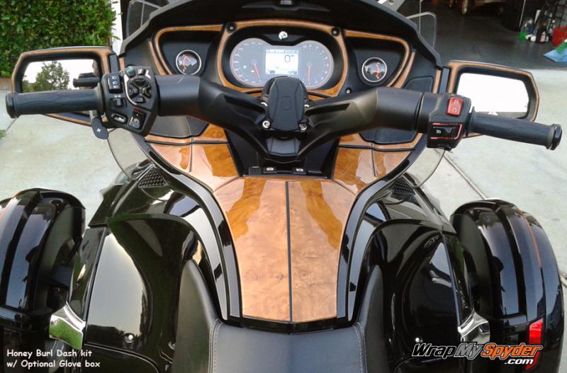 RT Honey Burl dash kit 2