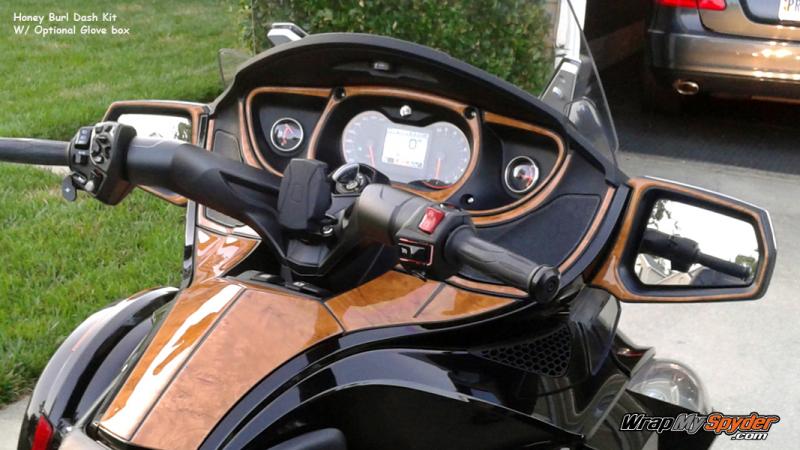 RT Honey Burl dash kit 3