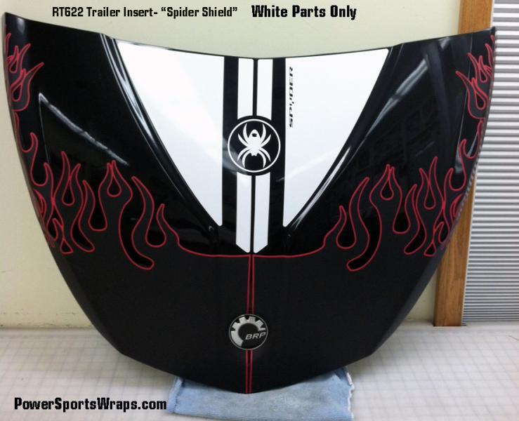 RT622 Trailer insert kit- White parts only in this photo. Choose from a variety of looks to match you personal style.