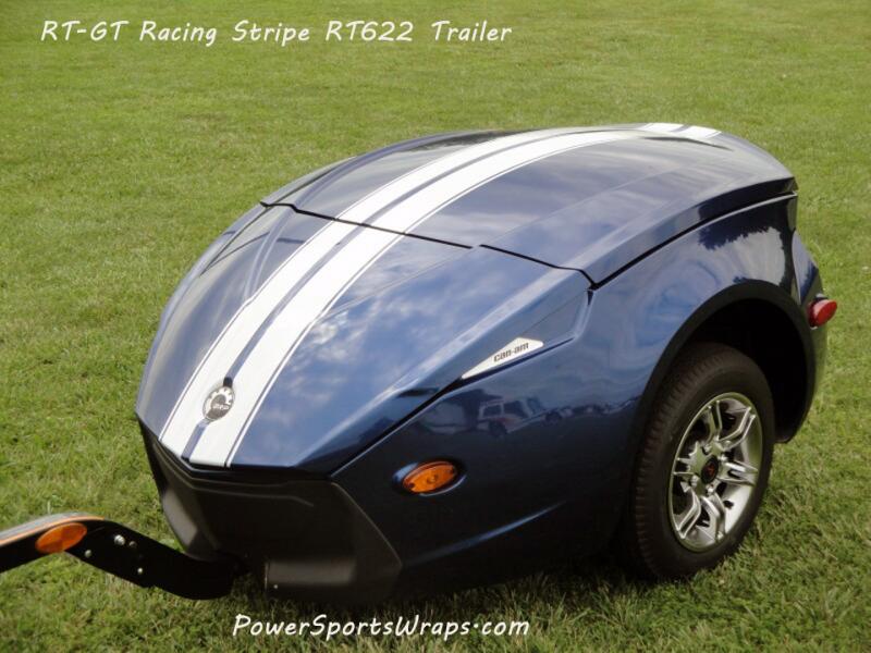 RT622 Trailer with our RT-GT racing stipe kit installed.  ORDER Yours 814-838-6377