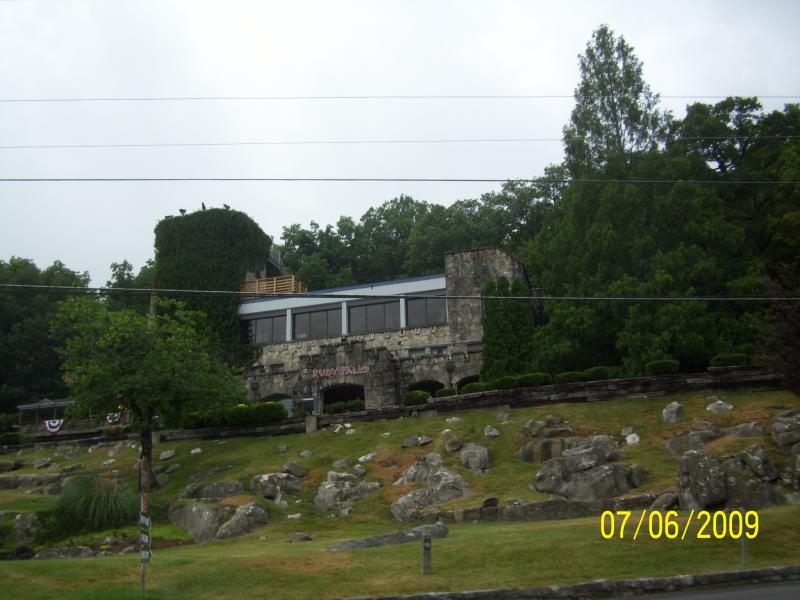 Ruby Falls building.