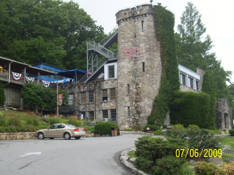 Ruby Falls.