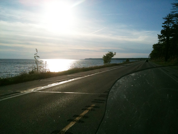 Ryding along US 2 in the UP ---- was awesome.
