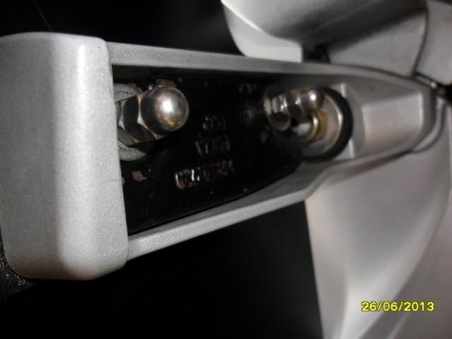 S/S Washers Nyloc nuts & Dome nuts used under OEM Weights to secure Seal Floorboards