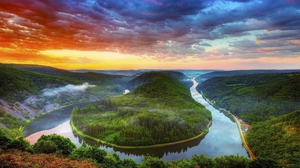 Saar River, France