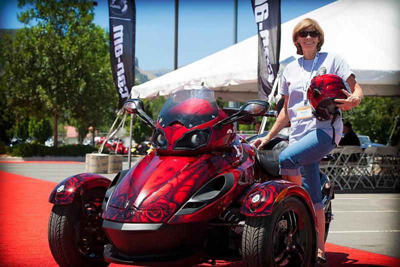 Sandy with Sassy in Durango