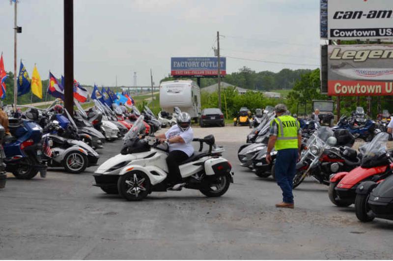 sat bikes at cowtown