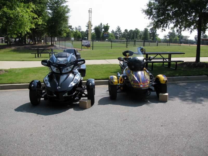 SCDoc and my Spyders - only entries in Most Radical Class