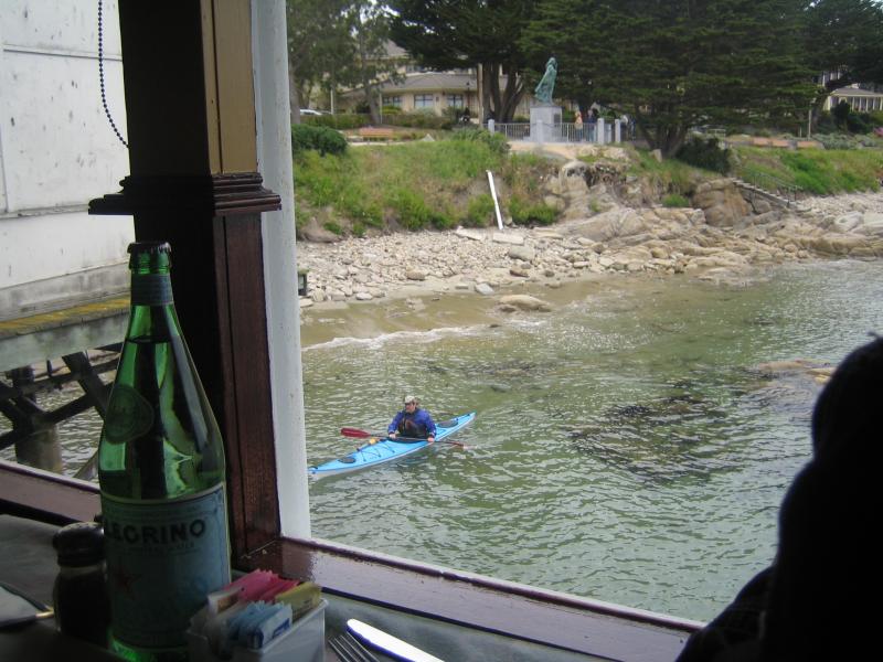 Scenic view during lunch