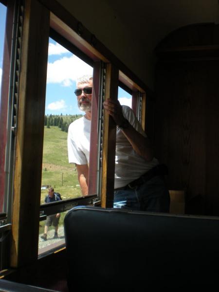 Scotty Rides the Train