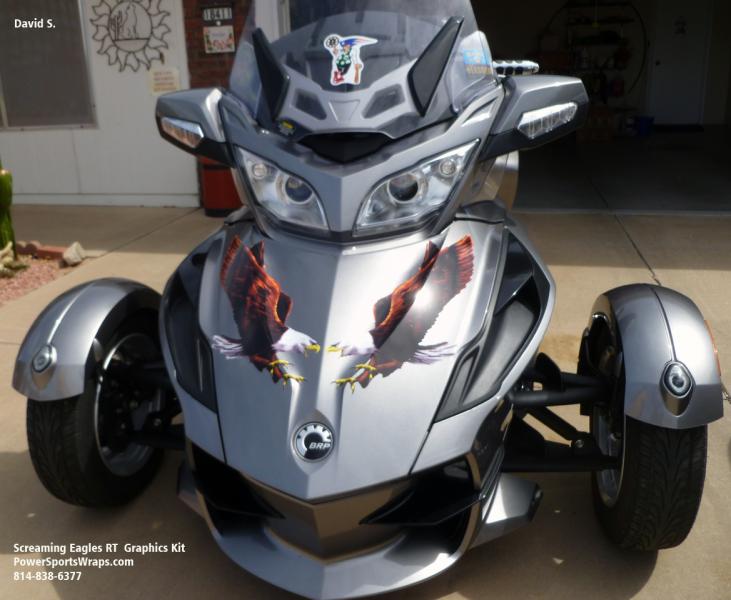 Screaming Eagles Graphics kit by: Powersportswraps.com  814-838-6377