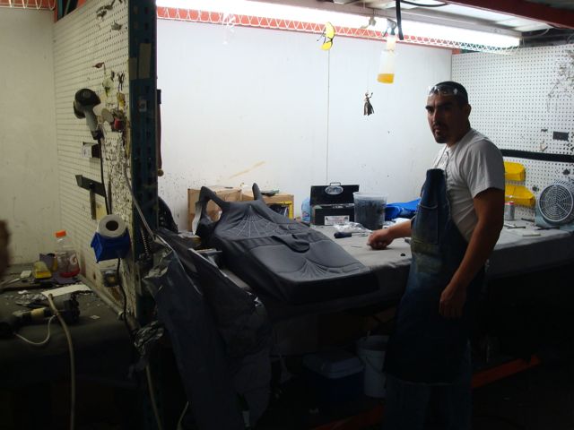 Seat Covering Workstation