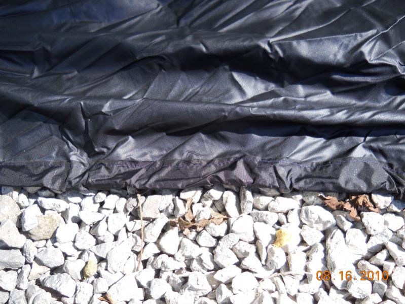 Seat Rain Cover Elasticized Seam