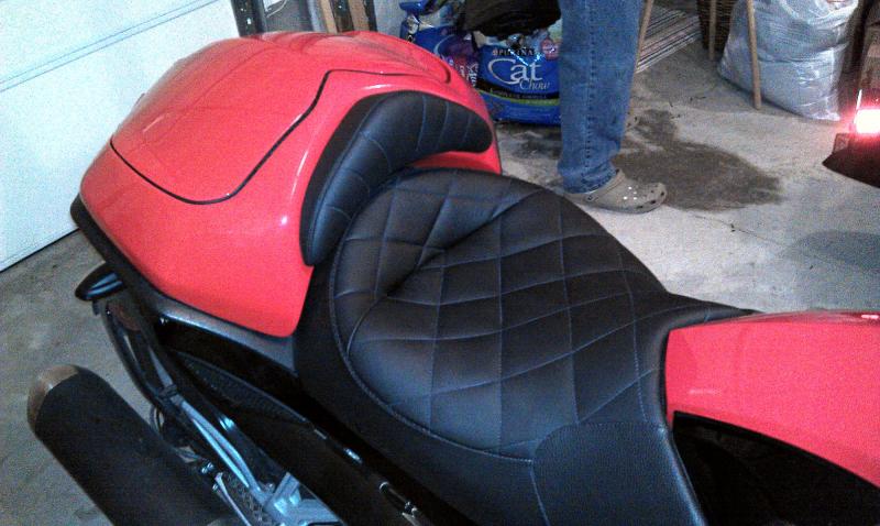 Seat & Smuggler installed.