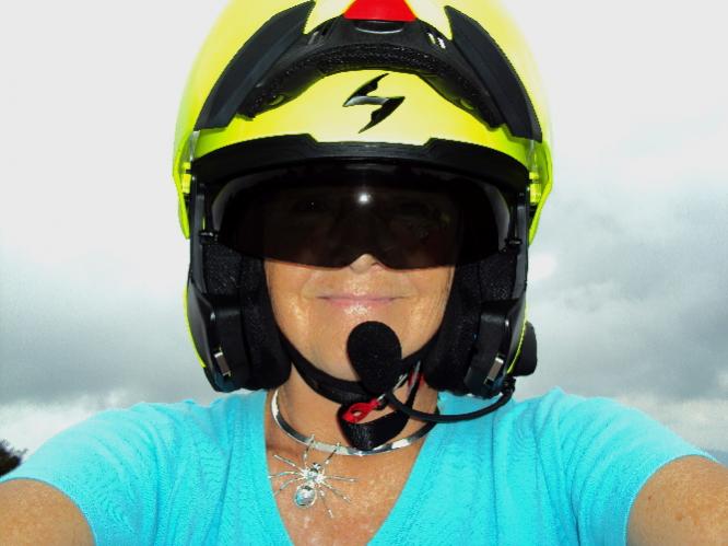 SelfPortrait -- Mrs. Punji with Spyder necklace