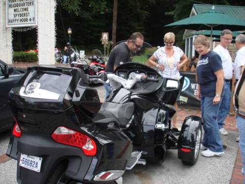 selling the wife the spyder ?