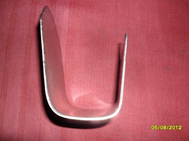 Shape of StaIniless Steel bracket 
Looking from the Front

Made by Eddie Sheppard 
Reading UK