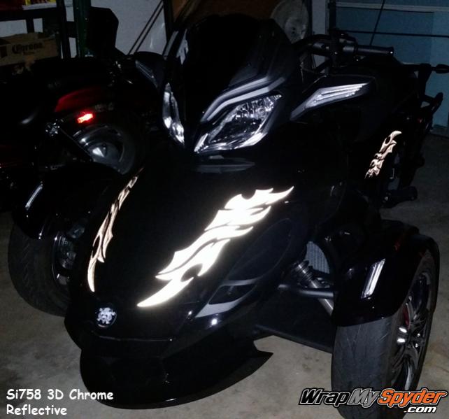 si758 chrome reflective kit by WrapMySpyder.com
