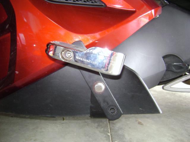 Side view of my floorboard