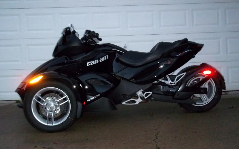 Sideview of new GloRyders installed