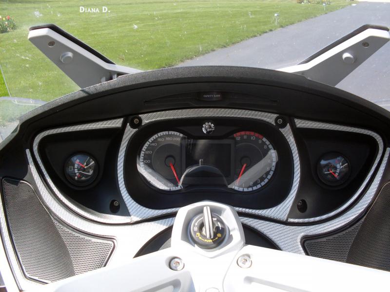 Silver Carbon Fiber on a Silver RT