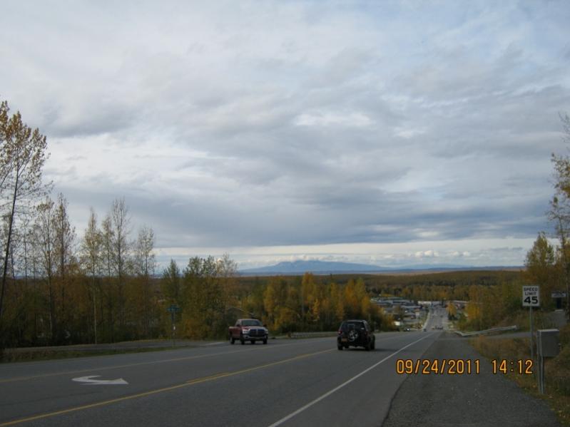 Sleeping Lady on horizon