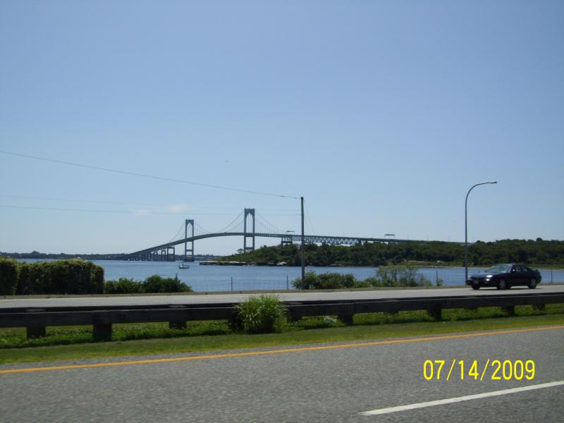 Someone may know the name of this bridge on the way to Newport, RI