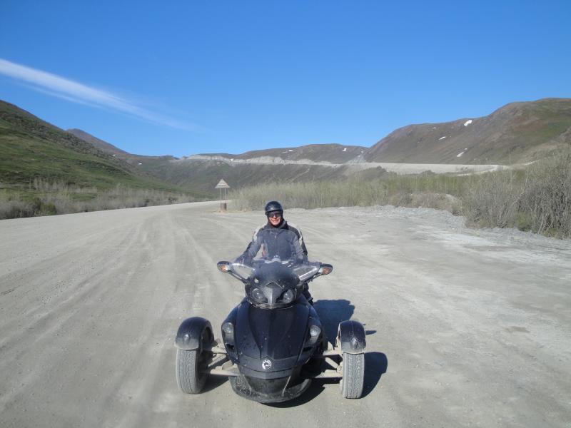 South side of Atigun's Pass - of Ice Road Trucker's fame