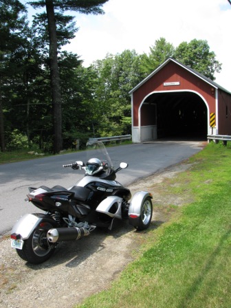 South Western NH 7-25-09 thru the covered bridge