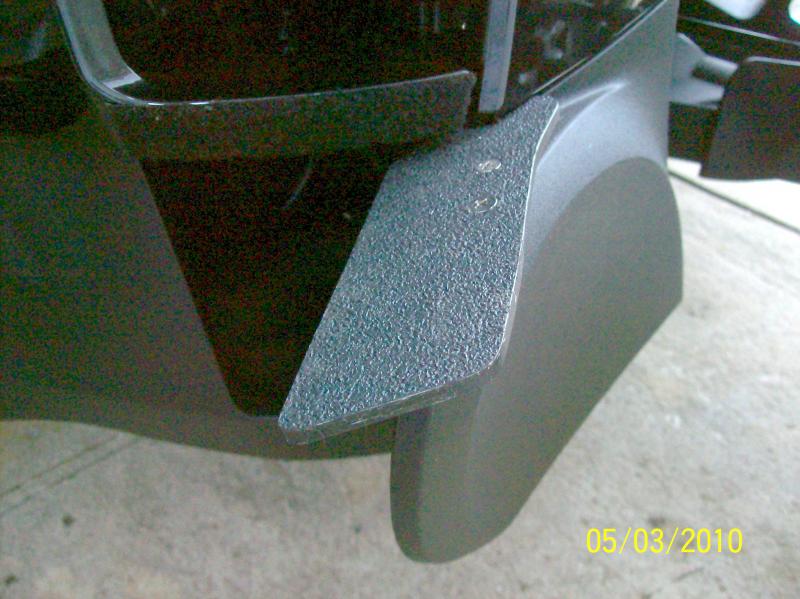 Splashguard Footrest