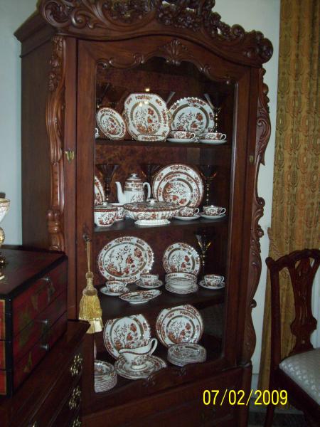 Spode china; not sure from when.