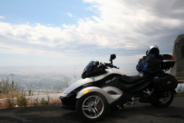 Spyda over Lewiston Idaho  Aug 7, 2008