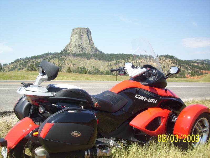 Spyder and Devils Tower.