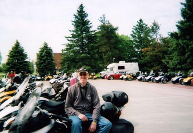 Spyder Homecoming 2008...at the Bombardier Museum