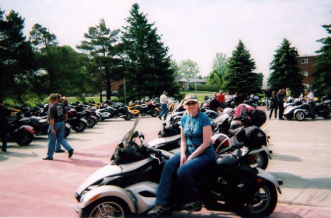 Spyder Homecoming 2008...at the Bombardier Museum