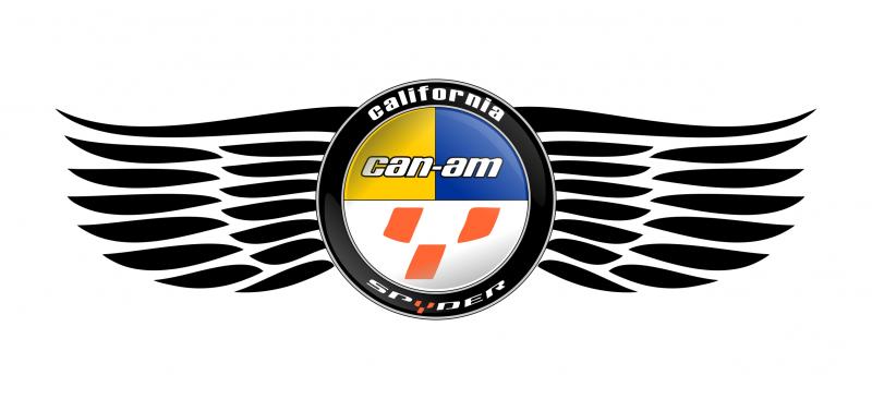 spyder logo wings ca