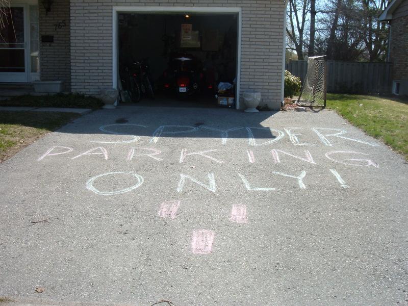 Spyder Parking Only!