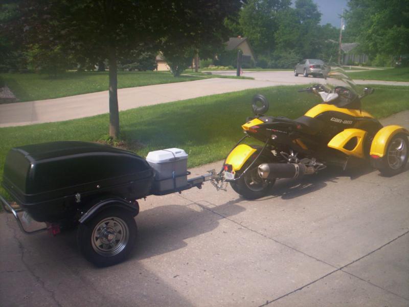 Spyder & Piggy Backer trailer
