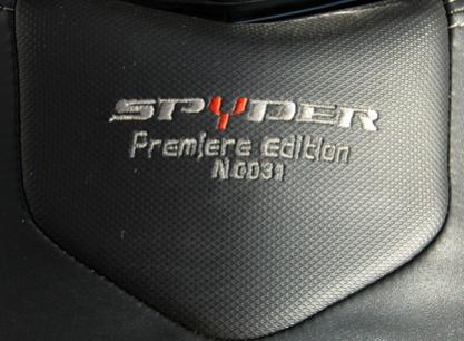 Spyder Premiere Edition N.0031