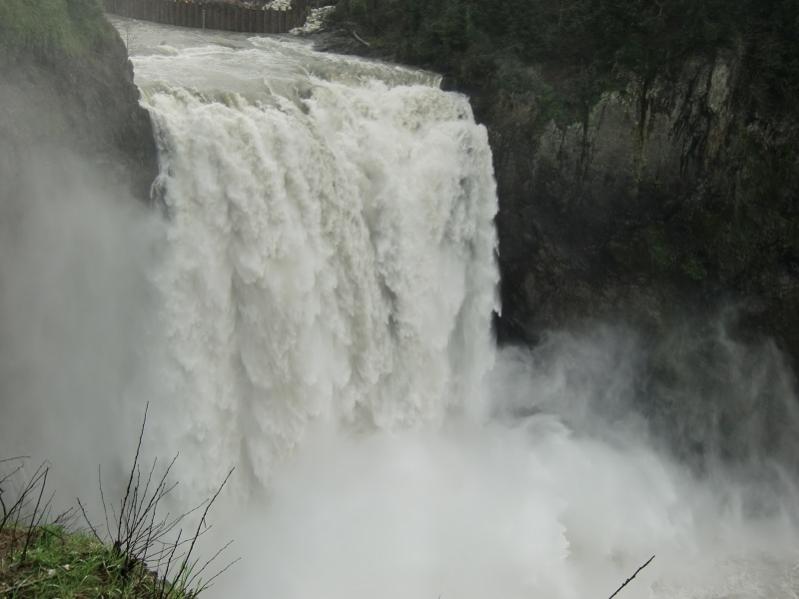 Spyder ride to Snoqualmie Falls, which is 100 feet higher than Niagara Falls 4/2/11