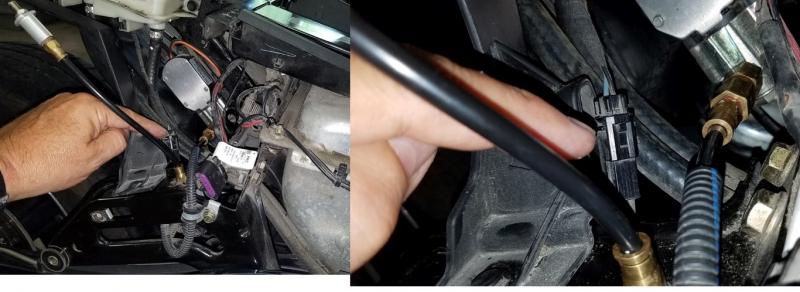 Spyder RT ACS solenoid T Valve