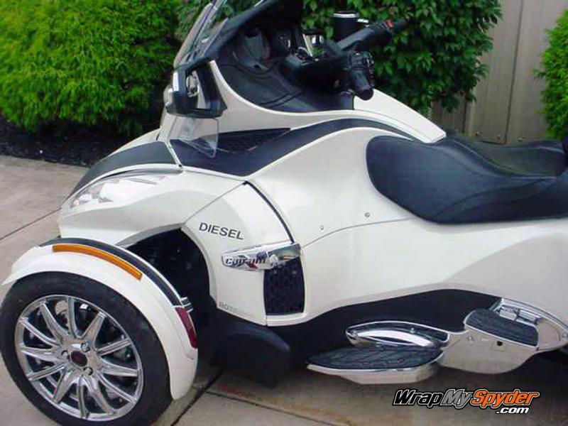 Spyder RT CF inserts -