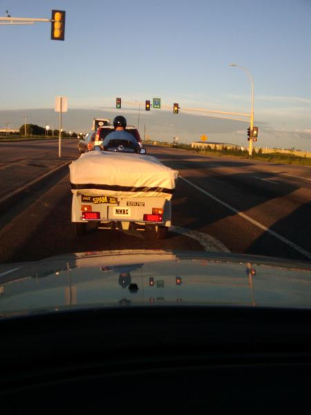 Spyder RT @ Highway 3 and 46 in Rosemount, MN