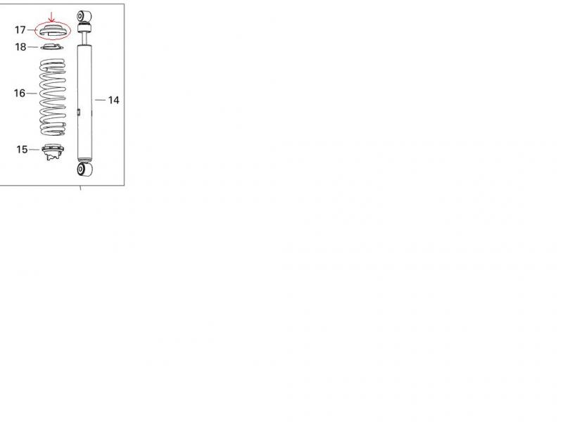 Spyder RT Shock showing end cap