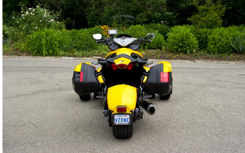 Spyder Saddle Bag Back